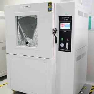 Prova di resistenza alla sabbia e alla polvere