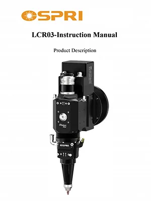 Testa di taglio laser robotizzata 3D da 3 kW (messa a fuoco manuale)