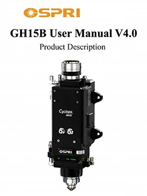 Testa di taglio laser a fibra da 15 kW (messa a fuoco automatica)
