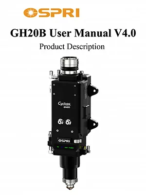 Testa di taglio laser a fibra da 20 kW (messa a fuoco automatica)