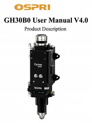 Testa di taglio laser a fibra da 30 kW (messa a fuoco automatica)