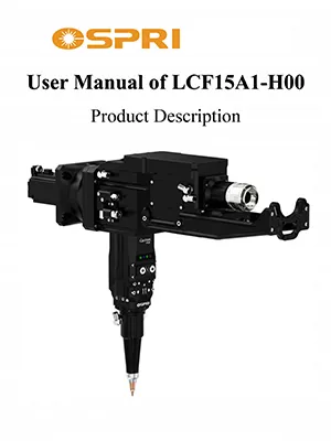 LCF15A1 Testa di taglio laser a fibra da 15kW