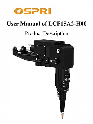 LCF15A2 Testa di taglio laser a fibra da 15kW