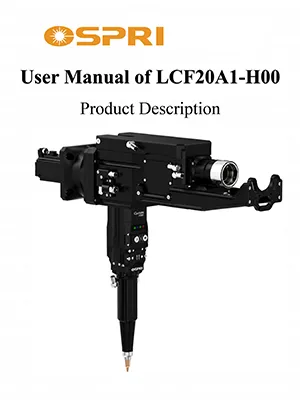 LCF20A1 Testa di taglio laser a fibra da 20kW