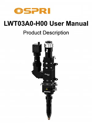 Testa di saldatura laser a fibra da 3 kW
