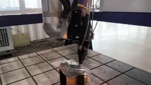 AC01-LD-H03 Asse rotante per testa di taglio laser robotizzata 3D