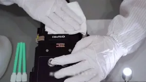 Sostituzione sensore della testa laser