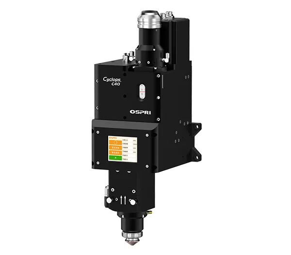 Testa di taglio laser con scanner da 4 kW