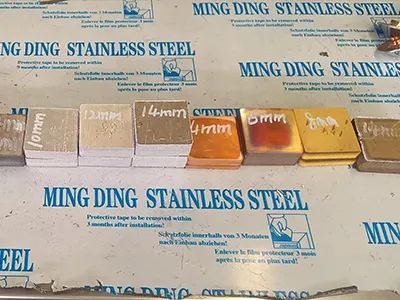 Testa di taglio laser con scanner da 4 kW