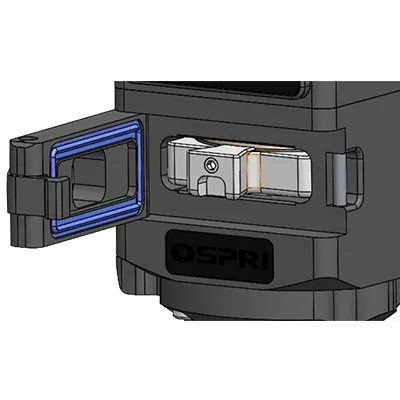 Coperchio antipolvere a pressione per ottiche più pulite