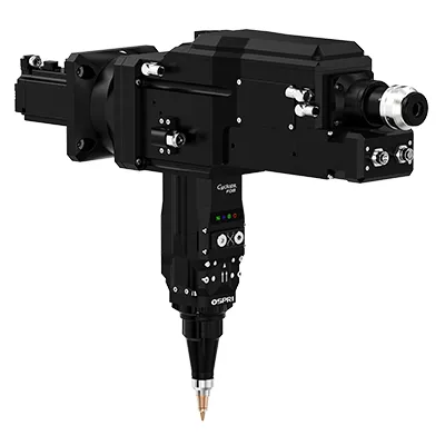 Testa di taglio laser a fibra 8 kW con smusso (angolo retto a pendolo singolo, con messa a fuoco automatica)