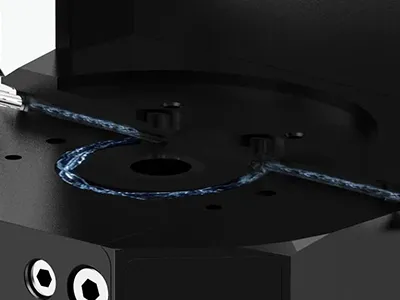 Testa di taglio laser con scanner da 8 kW