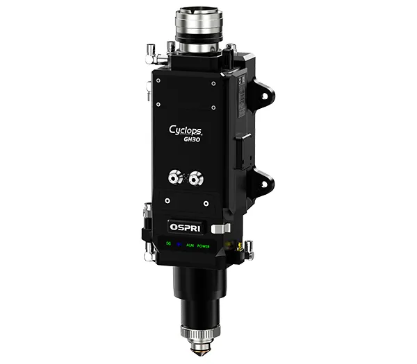 Testa di taglio laser a fibra da 30 kW con smusso