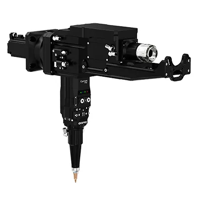 Testa di taglio laser a fibra da 15 kW con smusso (angolo retto a pendolo singolo, con messa a fuoco automatica)