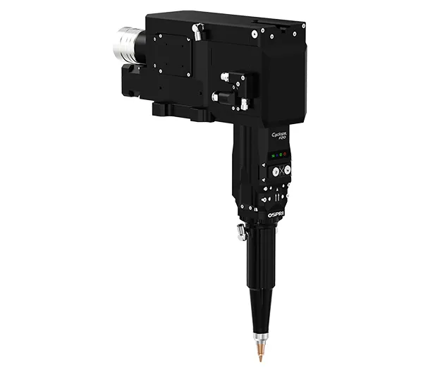 Testa di taglio laser a fibra da 20 kW con smusso (angelo retto a pendolo singolo)