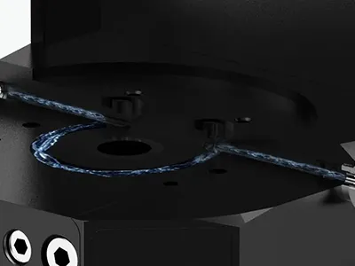 Raffreddamento ad acqua completo dei laser per una maggiore durata