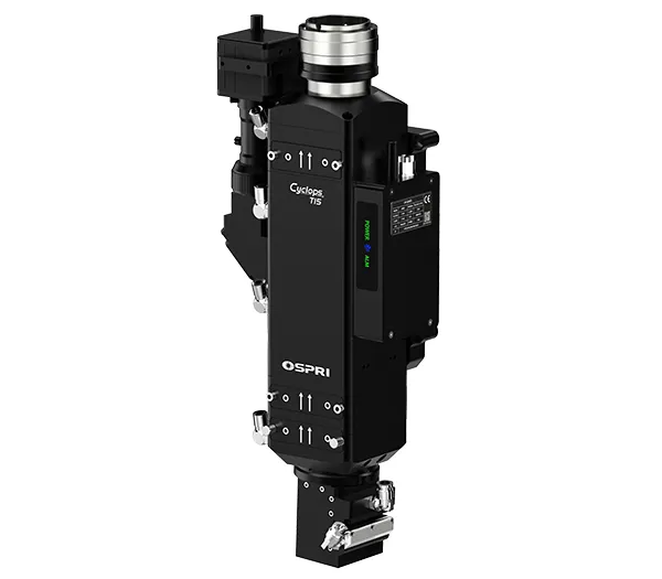 Testa di saldatura laser da 15 kW con monitoraggio della temperatura