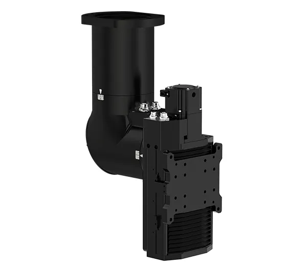 Asse rotante per testa di taglio laser a fibra