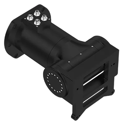 Asse rotante per testa di taglio laser obliquo